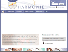 Tablet Screenshot of harmonie.es